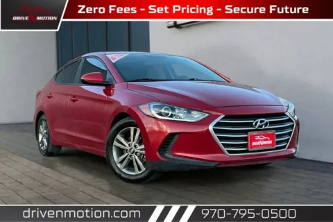 Red 2017 Hyundai Elantra SE Sedan 4D for sale in Greeley, CO