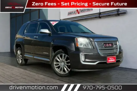 Gray 2016 GMC Terrain Denali Sport Utility 4D for sale in Greeley, CO