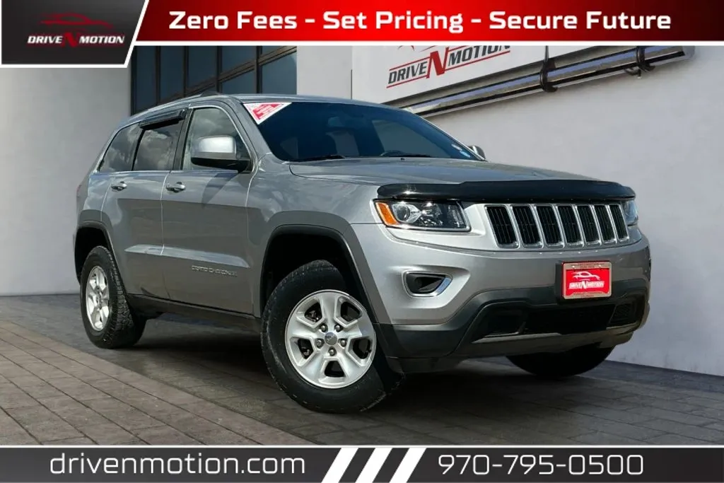 Silver 2015 Jeep Grand Cherokee Laredo Sport Utility 4D for sale in Greeley, CO