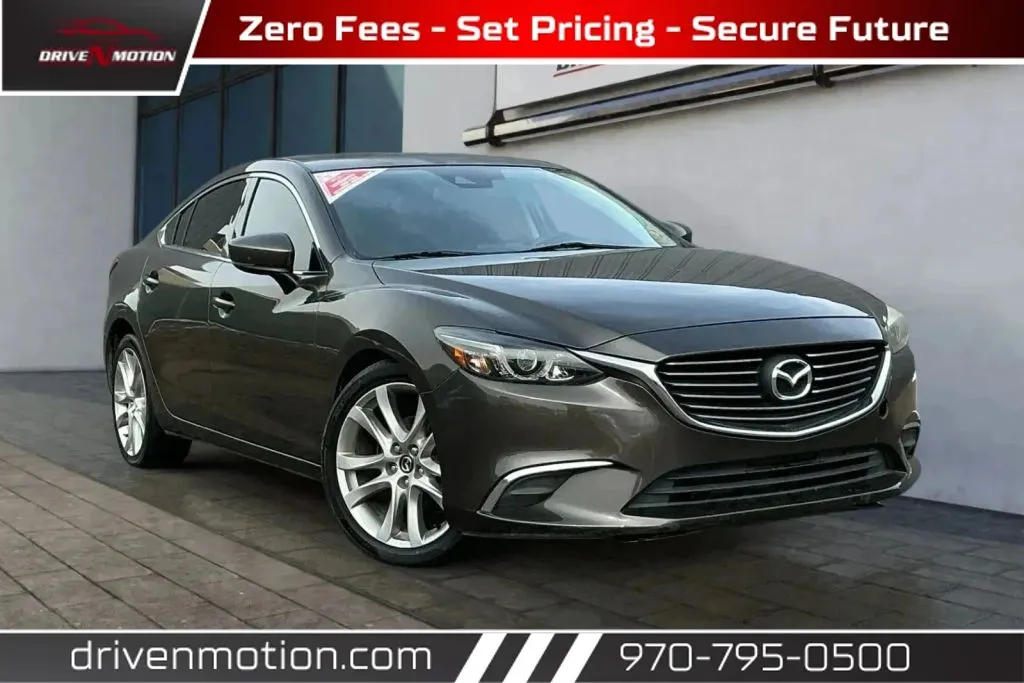 Gray 2017 MAZDA MAZDA6 Touring Sedan 4D for sale in Greeley, CO