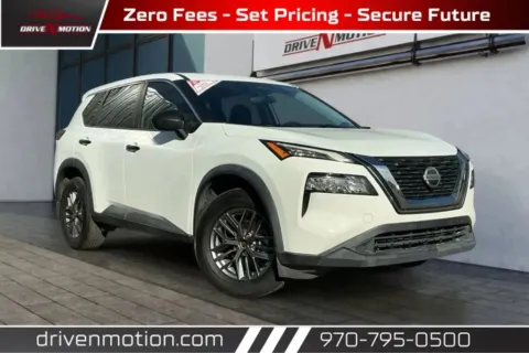 White 2021 Nissan Rogue S Sport Utility 4D for sale in Greeley, CO