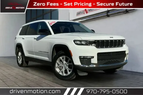 White 2023 Jeep Grand Cherokee L Limited Sport Utility 4D for sale in Greeley, CO