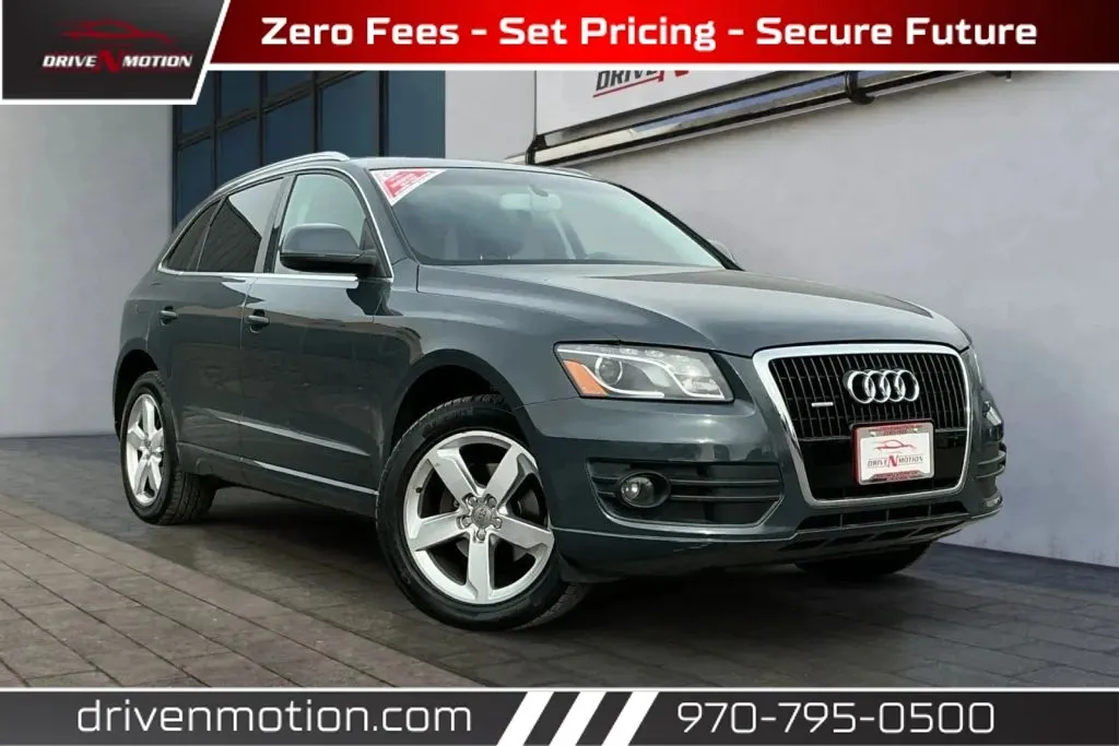 Gray 2010 Audi Q5 3.2 Quattro Premium Sport Utility 4D for sale in Greeley, CO