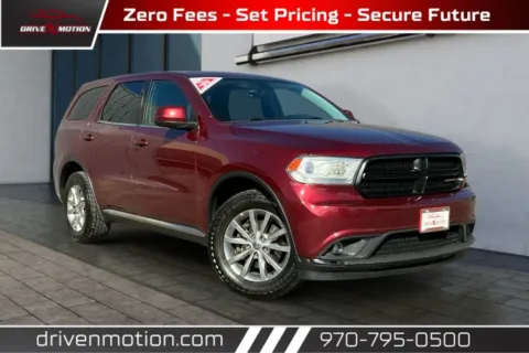 Red 2018 Dodge Durango SXT Sport Utility 4D for sale in Greeley, CO