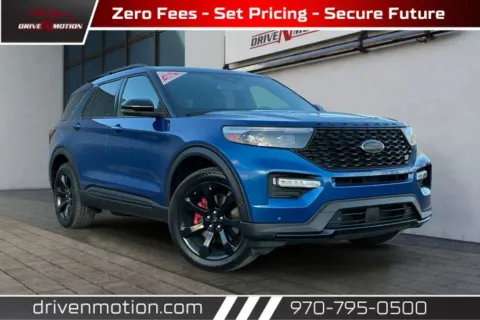Blue 2020 Ford Explorer ST Sport Utility 4D for sale in Greeley, CO