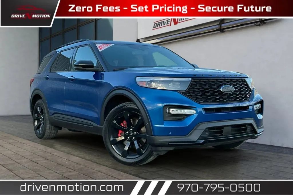 Blue 2020 Ford Explorer ST Sport Utility 4D for sale in Greeley, CO