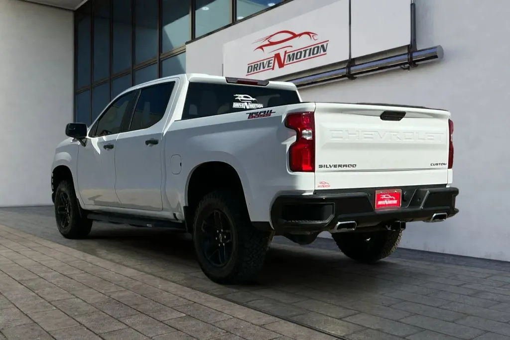 Another view of 2021 Chevrolet Silverado 1500 Crew Cab Custom Trail Boss Pickup 4D 5 3/4 ft for sale in Greeley, CO at Drive N-Motion Greeley