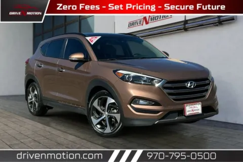 Brown 2016 Hyundai Tucson Limited Sport Utility 4D for sale in Greeley, CO