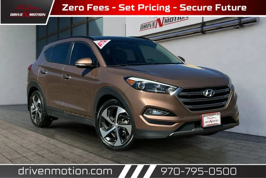 Brown 2016 Hyundai Tucson Limited Sport Utility 4D for sale in Greeley, CO