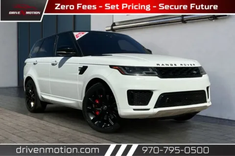 White 2019 Land Rover Range Rover Sport HST (2019.5) Sport Utility 4D for sale in Greeley, CO