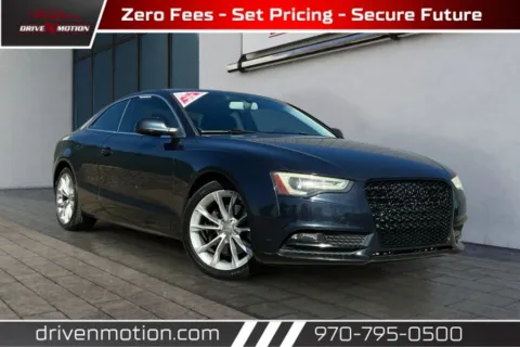 Blue 2014 Audi A5 Premium Plus Coupe 2D for sale in Greeley, CO