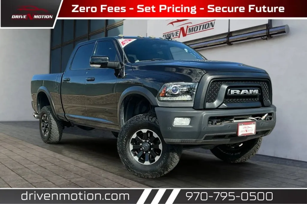 Black 2017 Ram 2500 Crew Cab Power Wagon Pickup 4D 6 1/3 ft for sale in Greeley, CO