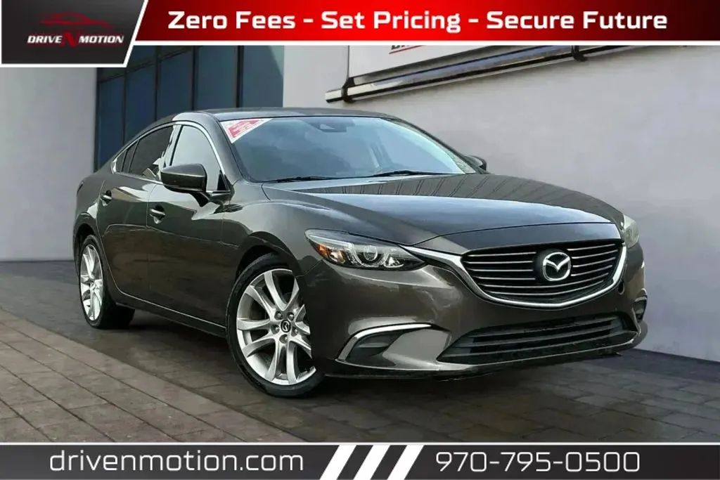 Gray 2017 MAZDA MAZDA6 Touring Sedan 4D for sale in Greeley, CO