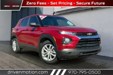 Red 2021 Chevrolet Trailblazer LS Sport Utility 4D for sale in Greeley, CO