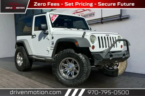 White 2013 Jeep Wrangler Sport SUV 2D for sale in Greeley, CO