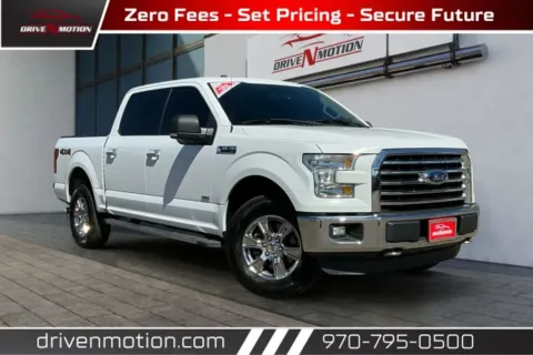 White 2016 Ford F-150 SuperCrew Cab XLT Pickup 4D 5 1/2 ft for sale in Greeley, CO