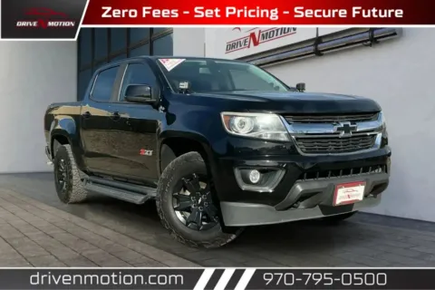 Black 2019 Chevrolet Colorado Crew Cab Z71 Pickup 4D 5 ft for sale in Greeley, CO