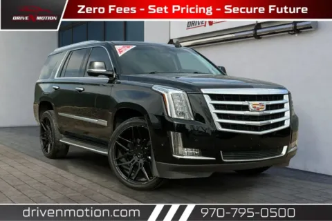 Black 2020 Cadillac Escalade Luxury Sport Utility 4D for sale in Greeley, CO