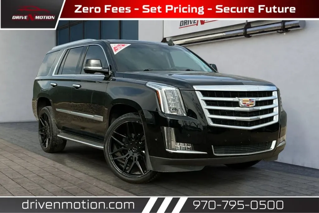 Black 2020 Cadillac Escalade Luxury Sport Utility 4D for sale in Greeley, CO