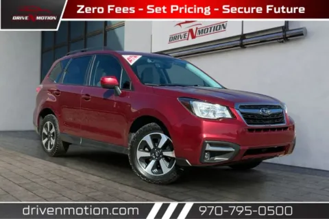 Red 2018 Subaru Forester 2.5i Premium Sport Utility 4D for sale in Greeley, CO