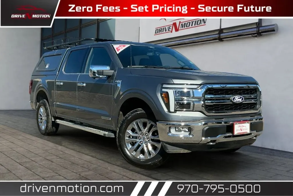 Gray 2024 Ford F-150 SuperCrew Cab Lariat Pickup 4D 5 1/2 ft for sale in Greeley, CO