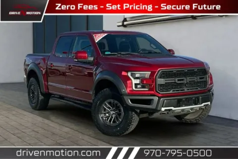 Red 2018 Ford F-150 SuperCrew Cab Raptor Pickup 4D 5 1/2 ft for sale in Greeley, CO