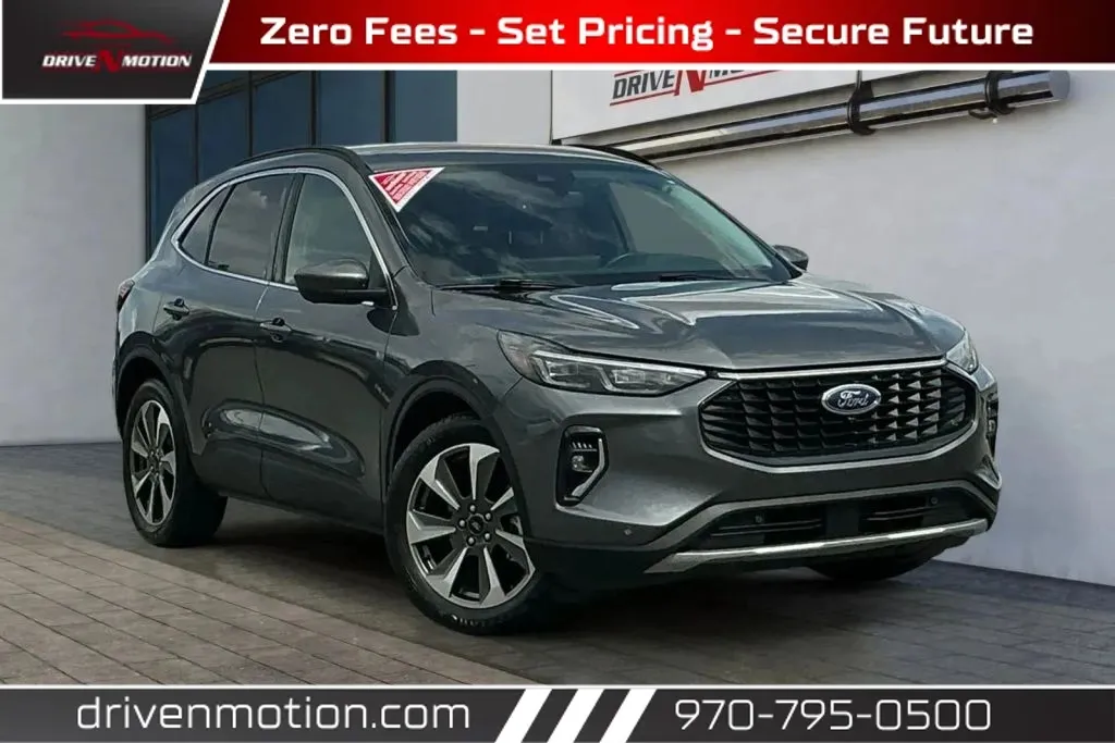 Gray 2023 Ford Escape Platinum Hybrid Sport Utility 4D for sale in Greeley, CO