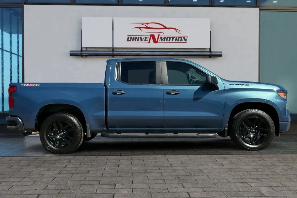 Another view of 2024 Chevrolet Silverado 1500 Crew Cab Custom Pickup 4D 5 3/4 ft for sale in Greeley, CO at Drive N-Motion Greeley