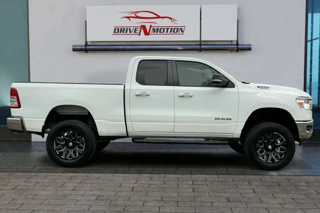 Another view of 2020 Ram 1500 Quad Cab Big Horn Pickup 4D 6 1/3 ft for sale in Greeley, CO at Drive N-Motion Greeley