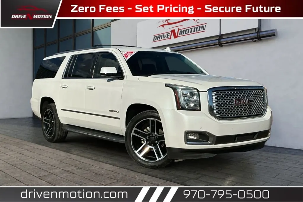 White 2017 GMC Yukon XL Denali Sport Utility 4D for sale in Greeley, CO