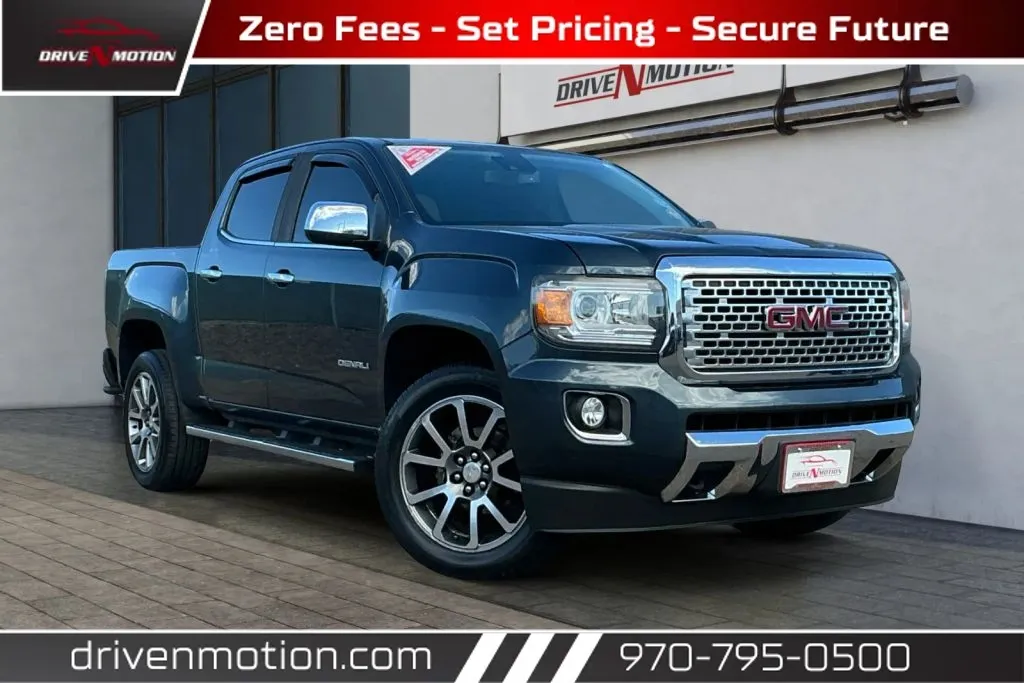 Gray 2019 GMC Canyon Crew Cab Denali Pickup 4D 5 ft for sale in Greeley, CO