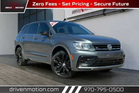 Gray 2021 Volkswagen Tiguan SE R-Line Black Sport Utility 4D for sale in Greeley, CO