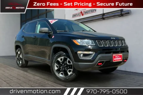 Black 2017 Jeep Compass All New Trailhawk Sport Utility 4D for sale in Greeley, CO