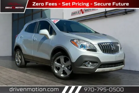 Silver 2013 Buick Encore Convenience Sport Utility 4D for sale in Greeley, CO