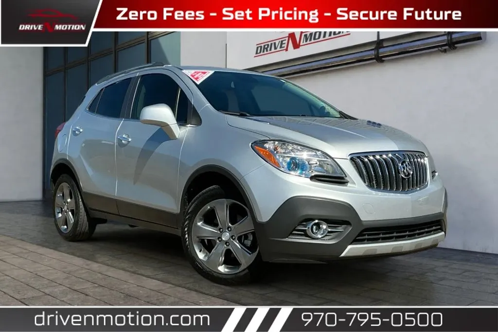 Silver 2013 Buick Encore Convenience Sport Utility 4D for sale in Greeley, CO