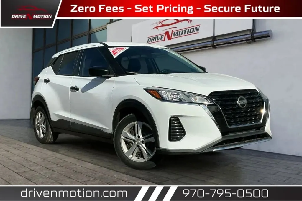 White 2021 Nissan Kicks S Sport Utility 4D for sale in Greeley, CO