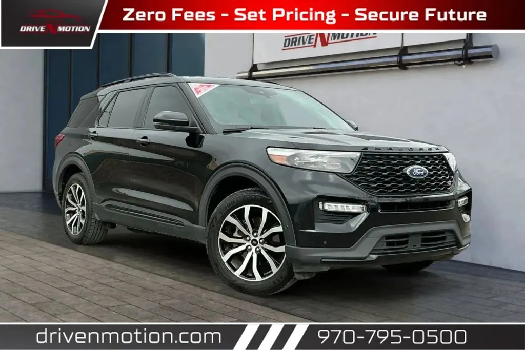 Black 2020 Ford Explorer ST Sport Utility 4D for sale in Greeley, CO
