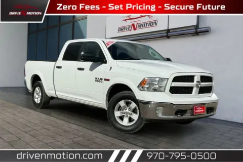 White 2015 Ram 1500 Crew Cab Outdoorsman Pickup 4D 6 1/3 ft for sale in Greeley, CO