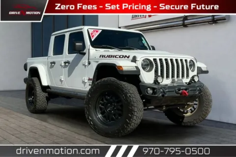 White 2020 Jeep Gladiator Rubicon Pickup 4D 5 ft for sale in Greeley, CO