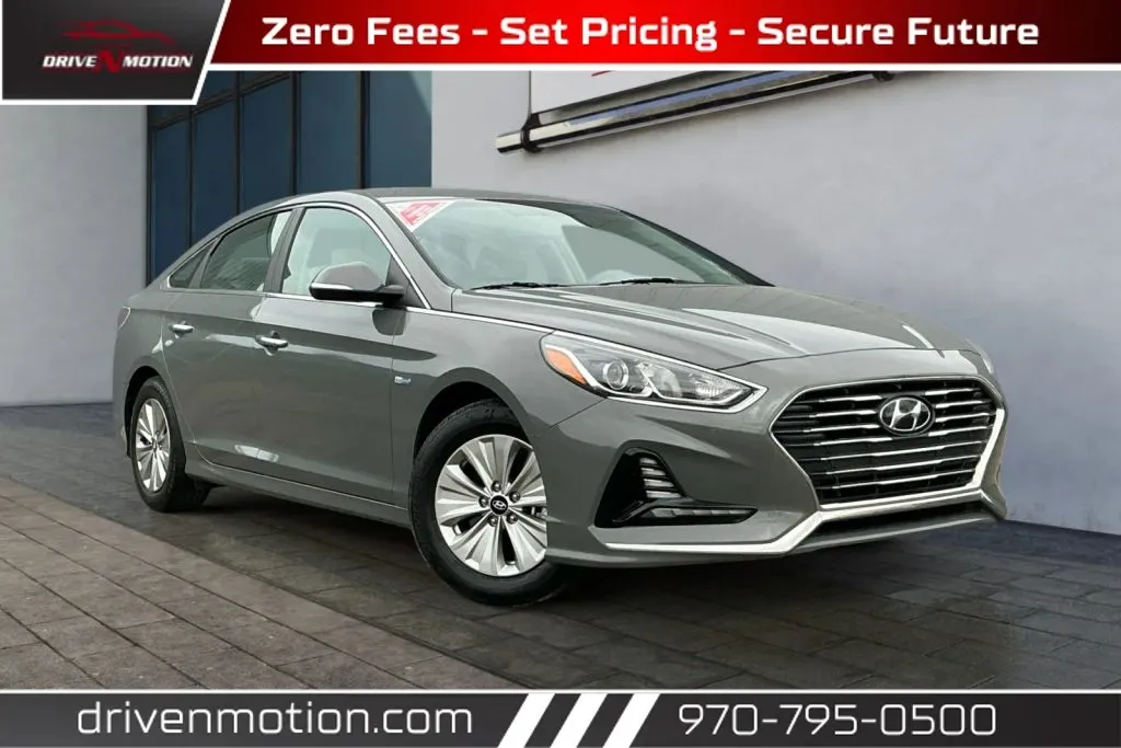 Gray 2019 Hyundai Sonata Hybrid SE Sedan 4D for sale in Greeley, CO