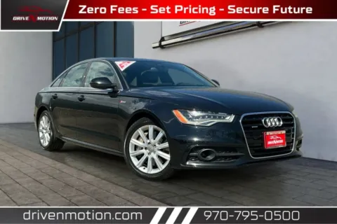 Blue 2013 Audi A6 3.0T Prestige Sedan 4D for sale in Greeley, CO