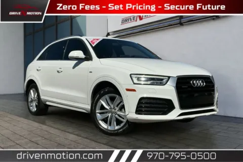 White 2018 Audi Q3 Premium Plus Sport Utility 4D for sale in Greeley, CO