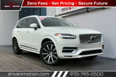 White 2021 Volvo XC90 T6 Inscription Sport Utility 4D for sale in Greeley, CO