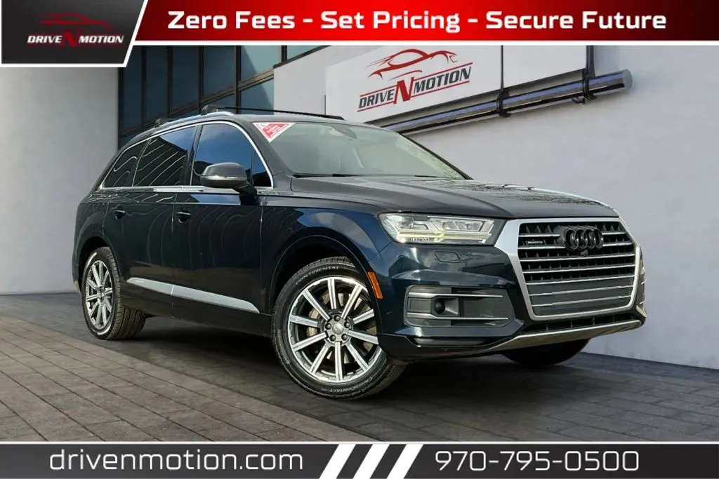 Black 2018 Audi Q7 2.0T Premium Plus Sport Utility 4D for sale in Greeley, CO
