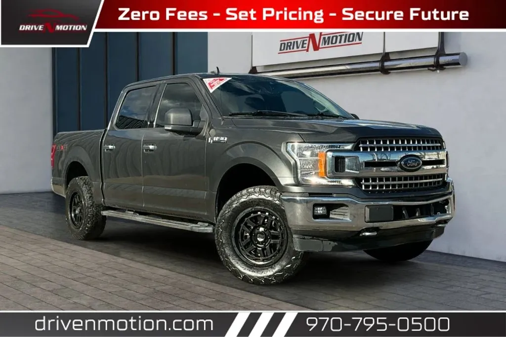 Gray 2019 Ford F-150 SuperCrew Cab XLT Pickup 4D 5 1/2 ft for sale in Greeley, CO