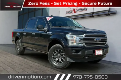 Black 2019 Ford F-150 SuperCrew Cab Limited Pickup 4D 5 1/2 ft for sale in Greeley, CO