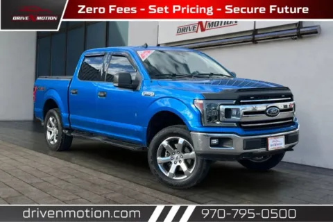 Blue 2019 Ford F-150 SuperCrew Cab XLT Pickup 4D 5 1/2 ft for sale in Greeley, CO