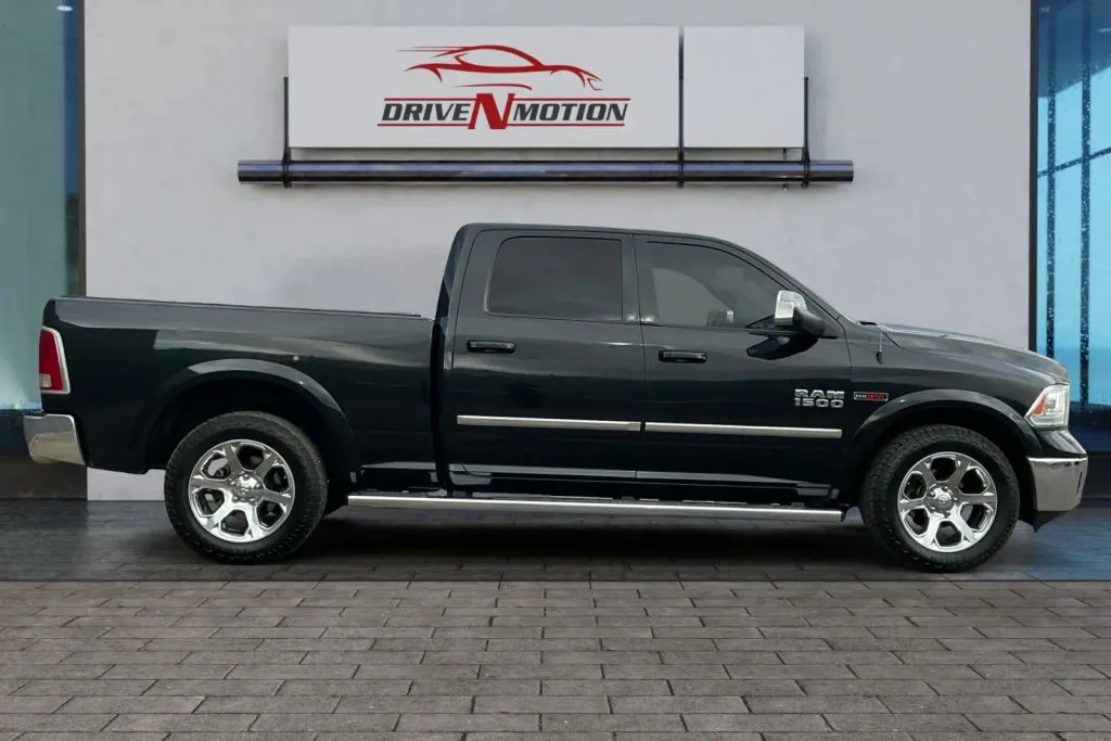 Another view of 2018 Ram 1500 Crew Cab Laramie Pickup 4D 6 1/3 ft for sale in Greeley, CO at Drive N-Motion Greeley