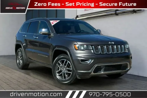 Gray 2017 Jeep Grand Cherokee Limited Sport Utility 4D for sale in Greeley, CO