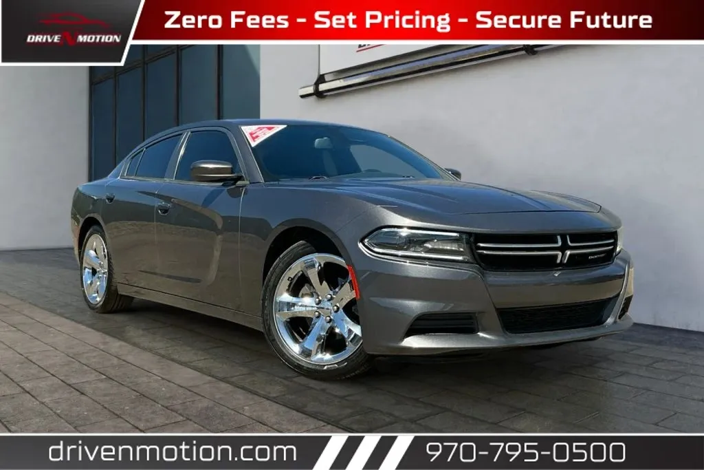 Gray 2015 Dodge Charger SE Sedan 4D for sale in Greeley, CO